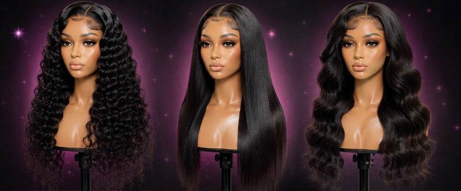 Straight13x4 Raw Virgin Lace Front Wig