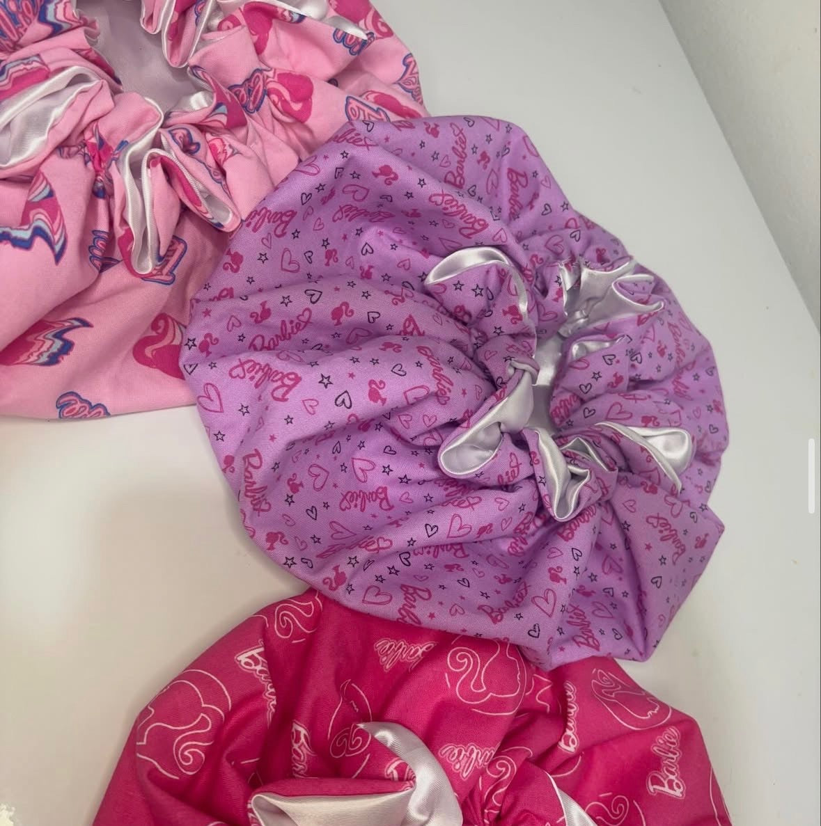Hand Sewn silk satin Bonnet